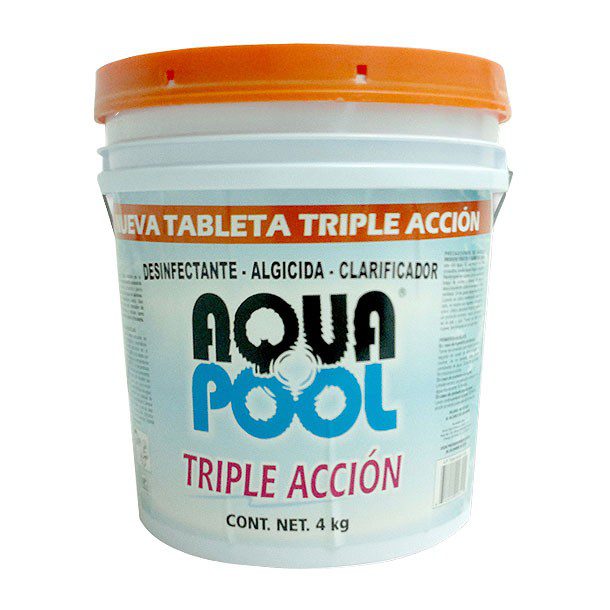 TABLETAS TRIPLE ACCIÓN 4 KG