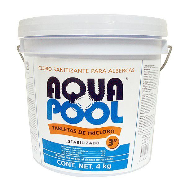TABLETA DE CLORO 3" 4 KG