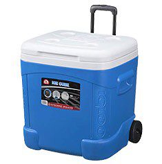 HIELERA ICE CUBE CON RUEDAS 57 LITROS
