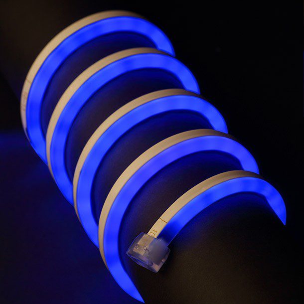 MANGUERA LUMINOSA AZUL 6M LED