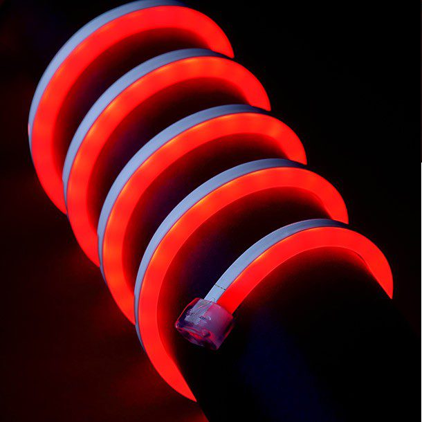 MANGUERA LUMINOSA 6 M ROJO LED