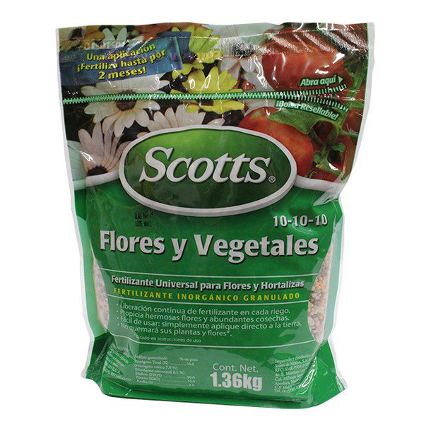 FERTILIZANTE PARA FLORES Y HORTALIZAS 1.36 KG