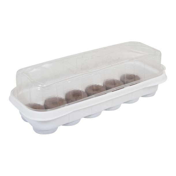 CHAROLA PARA GERMINAR CON 12 PELLETS