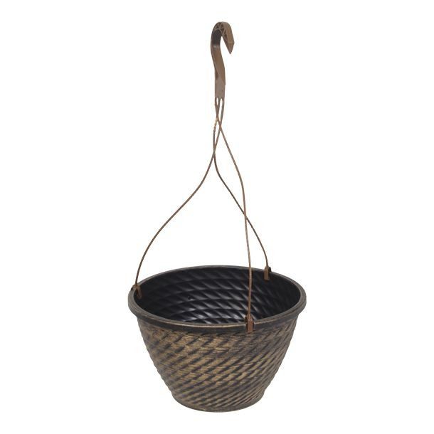 MACETA PLAST SAMAR 12" COLGANTE DOR