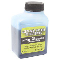 ACEITE PARA MOTORES 2 TIEMPOS 76 ML.