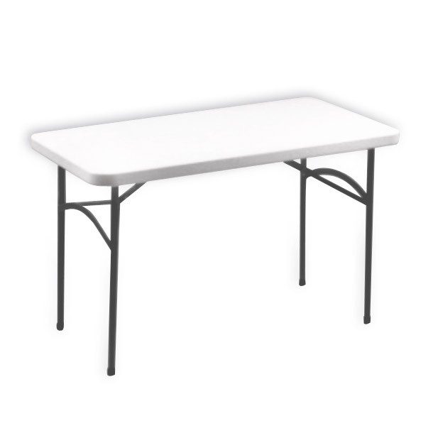 MESA PLEGABLE 1.22 M GRIS