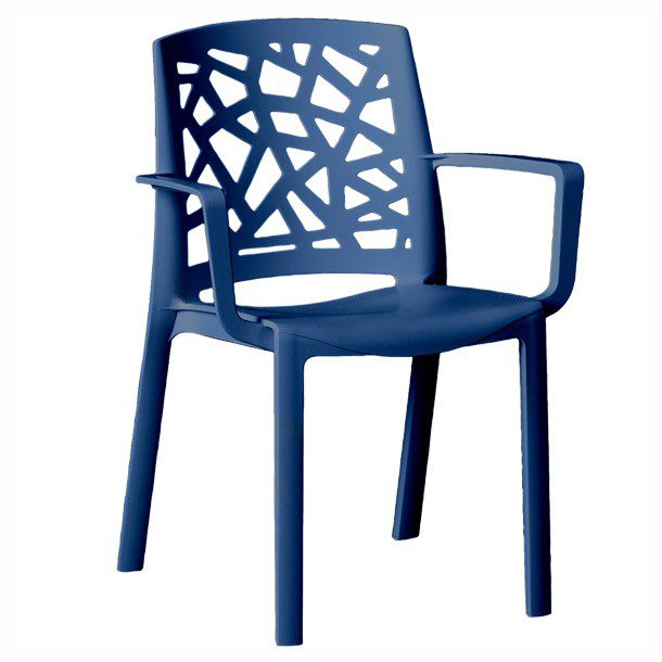 SILLA STUART AZUL