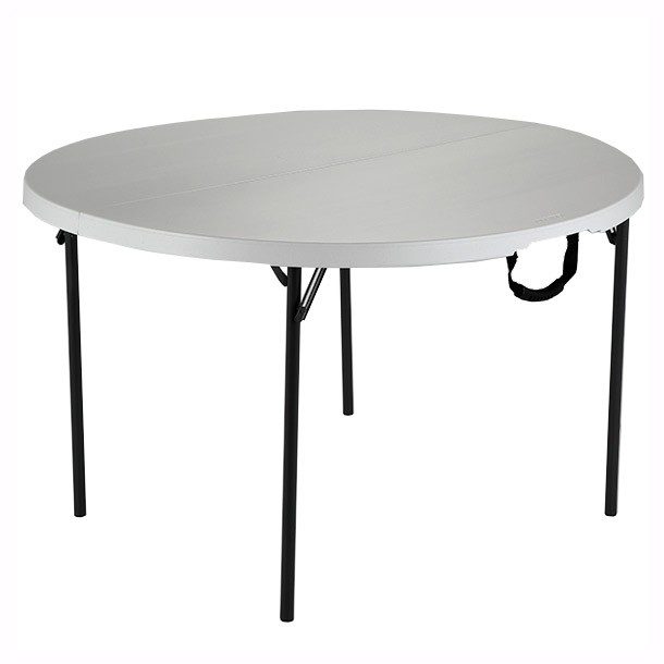 MESA REDONDA PLEGABLE 1.22M