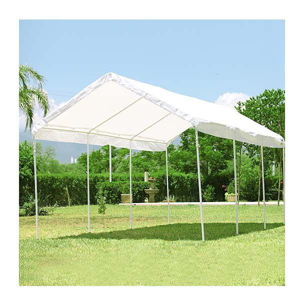 TOLDO BLANCO 8 PATAS 3 X 6 M