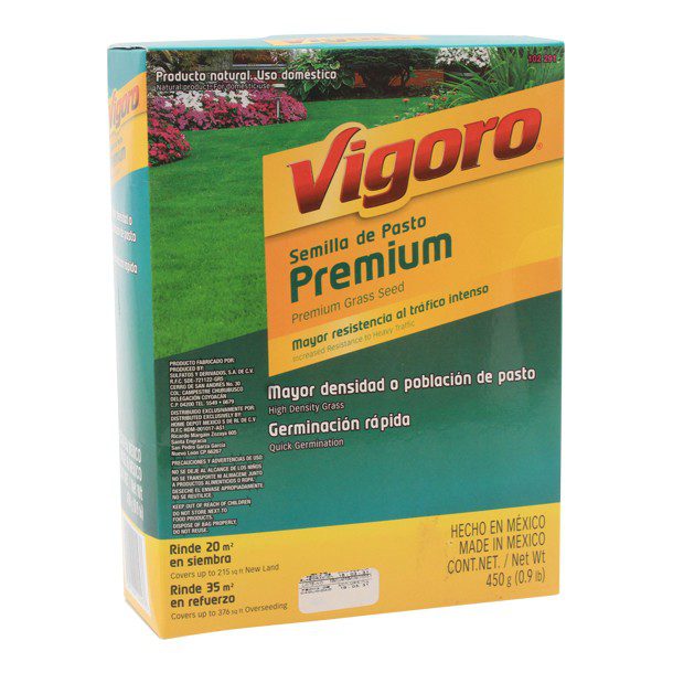 SEMILLAS DE PASTO PREMIUM 450 GR VIGORO
