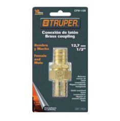 CONEXIÓN HEMBRA-MACHO PARA MANGUERA 1/2"