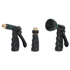 2 PISTOLAS Y CHIFLÓN PARA RIEGO