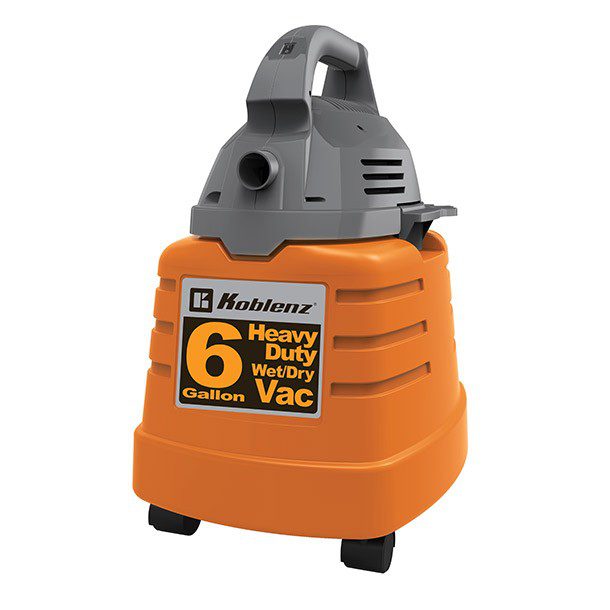 ASPIRADORA SECO/MOJADO 6 GALONES 2.5 HP