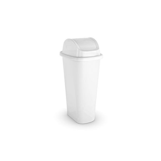 BASURERO CON TAPA OSCI LTANTE 42 LT BLANCO