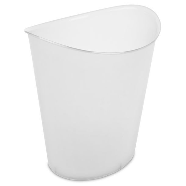 BOTE BASURA OVAL TRASLUCIDO 11.3 LT