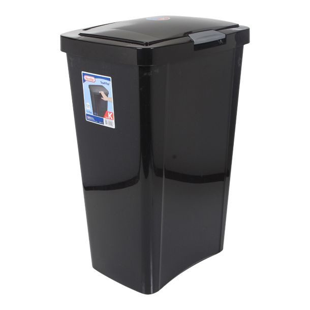 BOTE TOUCH-TOP NEGRO 49 L