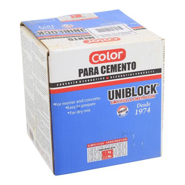 COLOR PARA CEMENTO AMARILLO OXIDO