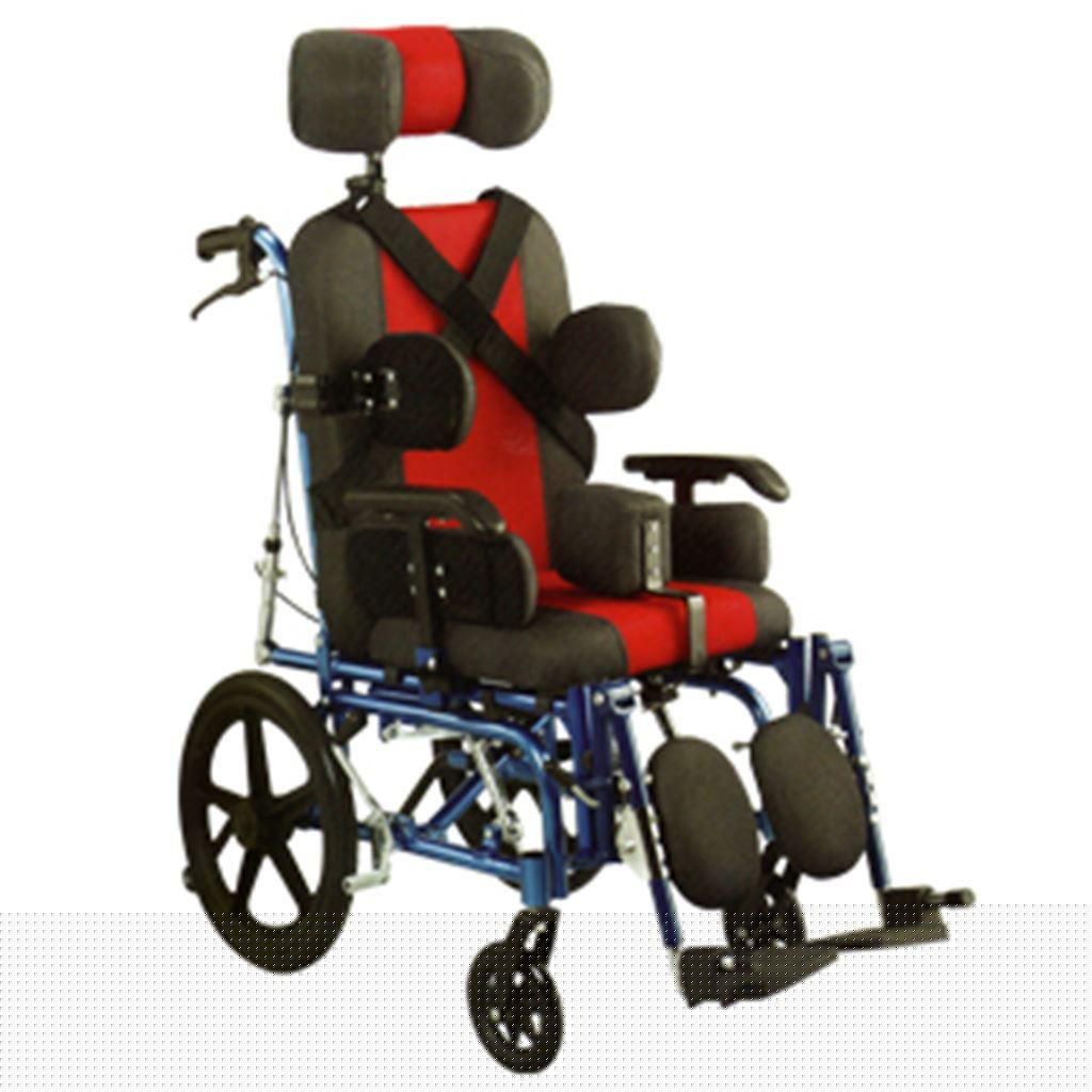 SILLA DE RUEDAS INFANTIL RIDER PARA PCI. ASIENTO Y RESPALDO RECLINABLES.