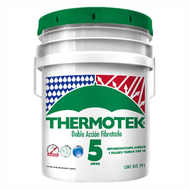 THERMOTEK DOBLE ACCIÓN BLANCO 5 AÑOS CUBETA 19 L