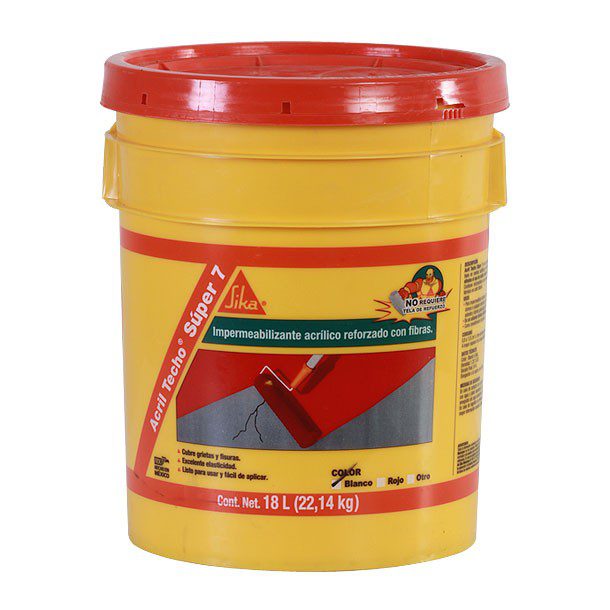 IMPERMEABILIZANTE SUPER 7 18 L BLANCO