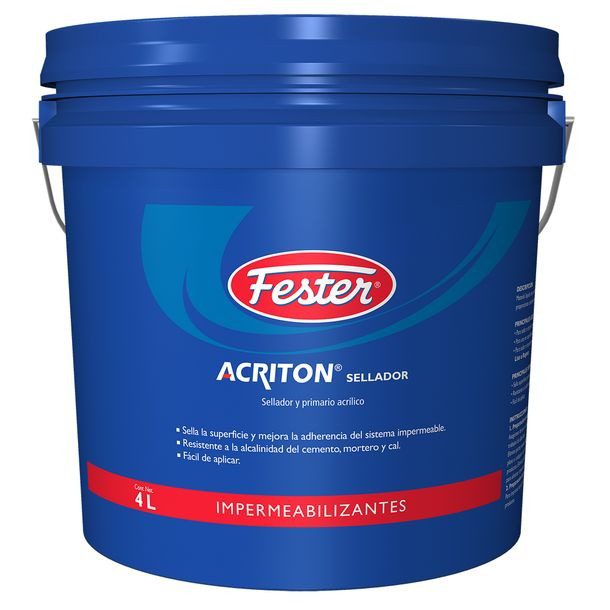 SELLADOR Y PRIMARIO ACRÍLICO FESTER ACRITON SELLADOR 4L