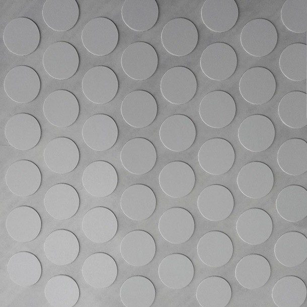 TAPON AUTOADH. BCO HOJA CON 52 PIEZAS