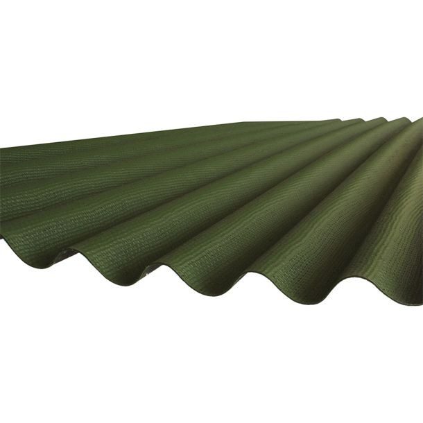 LÁMINA ONDURA PREMIUM VERDE 2.00 X 1.23 M