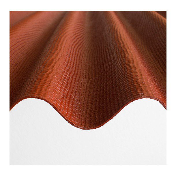 LÁMINA ONDURA PREMIUM MIDWEST ROJO 2.00 X 1.23 M