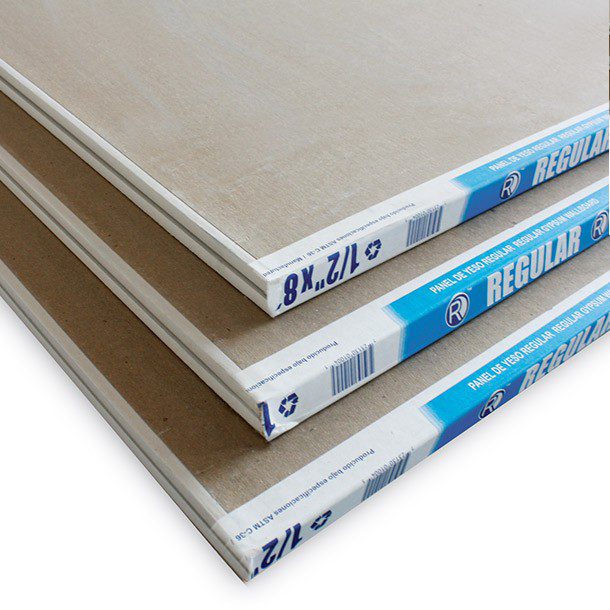 PANEL DE YESO ESTÁNDAR 1/2"