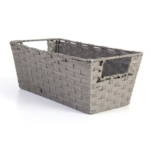 BIN CHICO PAPEL COLOR GRIS