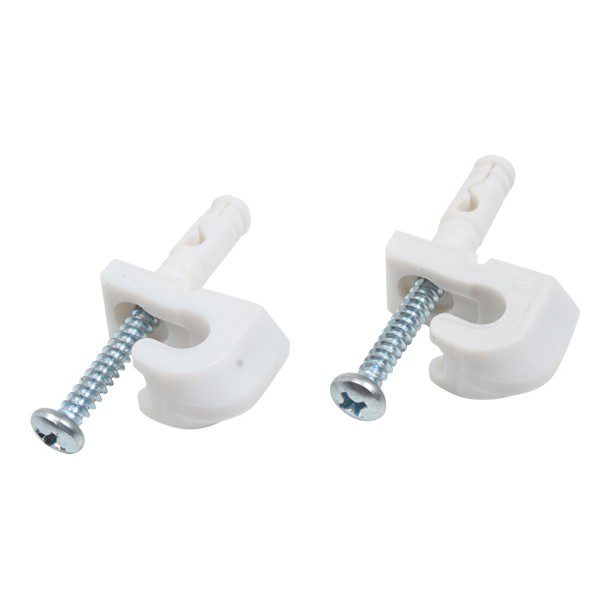 FIJADORES PLÁSTICO REPISA 7 PIEZAS