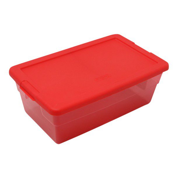 CAJA 5.7L ROJA 34.6X21X12.4 CM