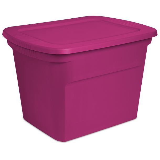 CAJA 68L/18G 59.7 X 46.7 X 41 CM ROSA FUCSIA STERILITE