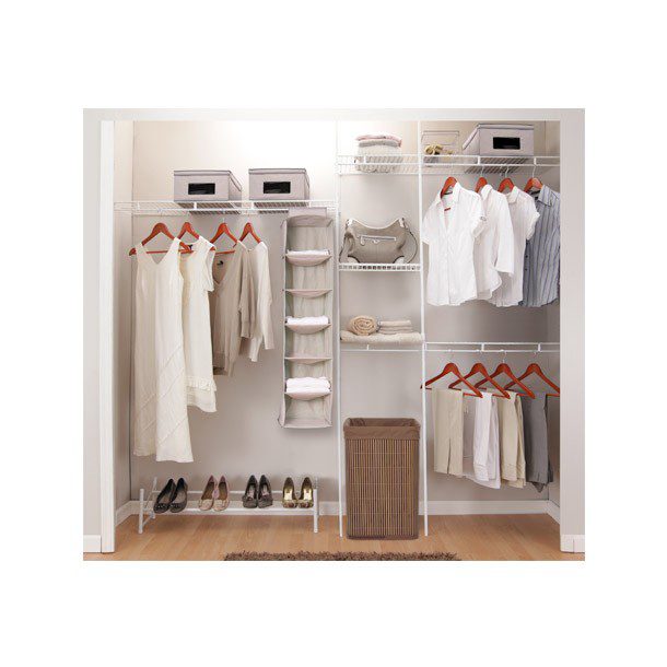 CLÓSET METÁLICO BLANCO 152 A 244 CM