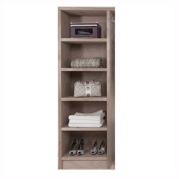 ENTREPAÑERA GRIS 187X60X40 CM