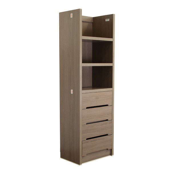 CAJASONERA GRIS 187X60X40CM