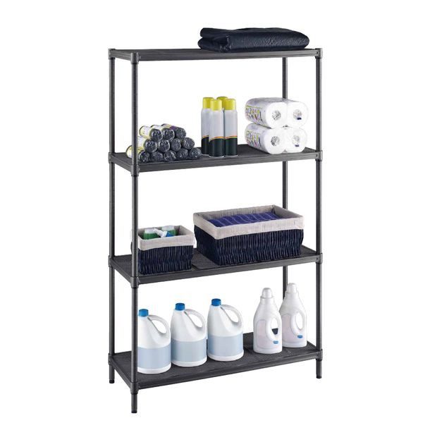 ESTANTE GUN METAL 35 X 90 X 150 CM