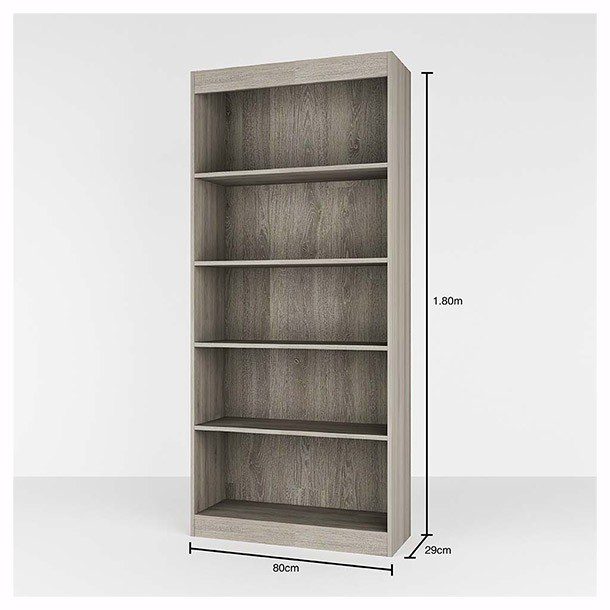 ORGANIZADOR MULTIUSOS RUSTIC OAK 180X80X30 CM