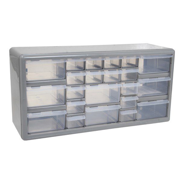 GABINETE ALMACENAMIENTO 22 CAJONES-GRIS