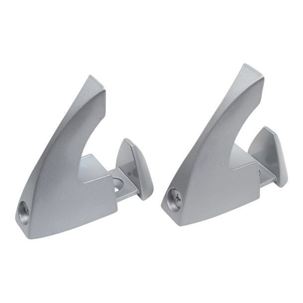 SOPORTE DE ESTANTE SCOOP 6-25 MM BLANCO