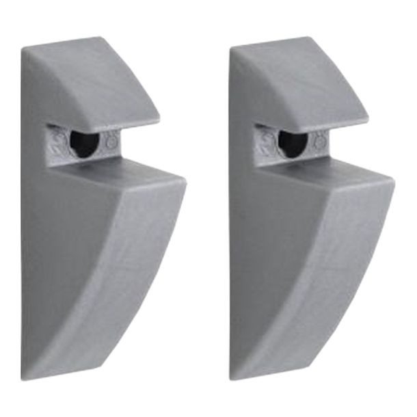 CLIP DE SOPORTE DE REPISA DE 8 MM GRIS