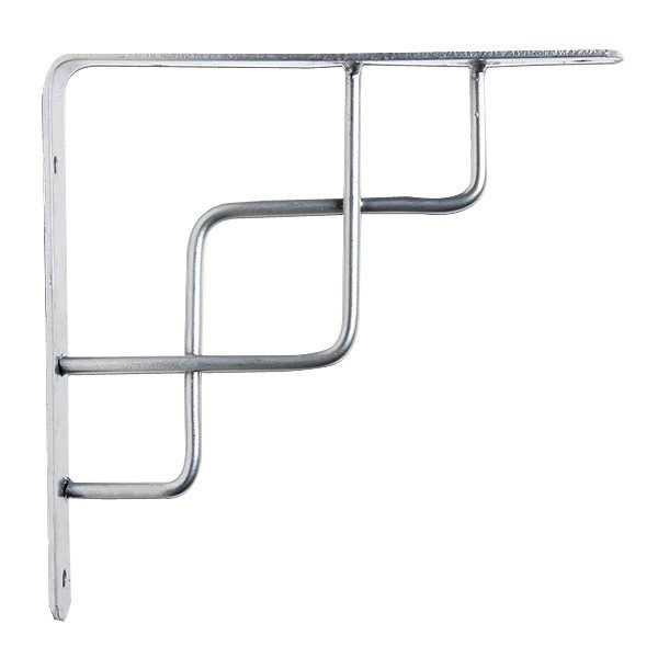 MÉNSULA ESCALERA 20X20 CM 5 PLATA