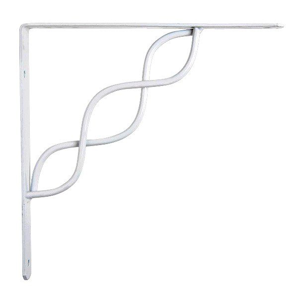 MÉNSULA TRENZA 25X25 CM 6 BLANCO