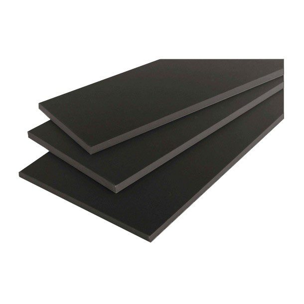 REPISA NEGRA CON TEXTURA 30 X 60 X 1.6 CM