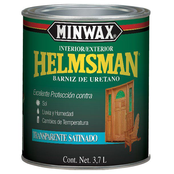 BARNIZ SATINADO PARA MADERA EXTERIOR MINWAX