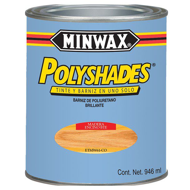 TINTE BRILLANTE PARA MADERA DE ENCINO