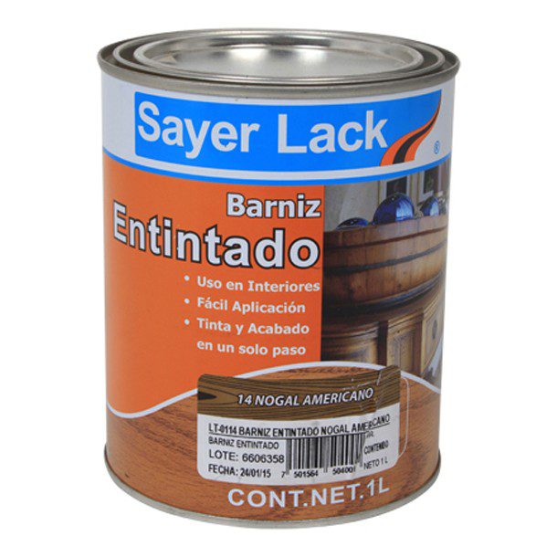 BARNIZ ENTINTADO NOGAL 1 LT