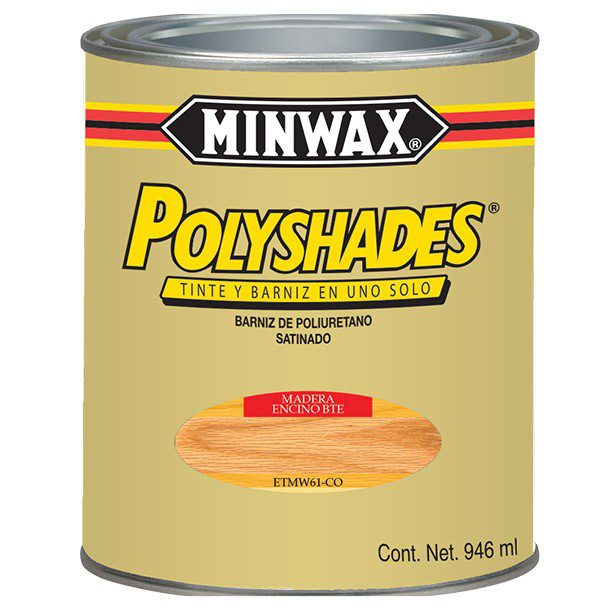 TINTE SATINADO PARA MADERA DE ENCINO