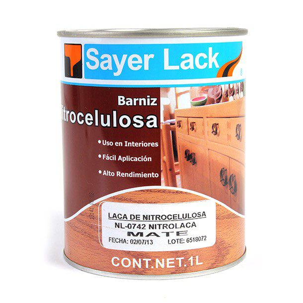 NITROLACK TRANSPARENTE MATE 1 L