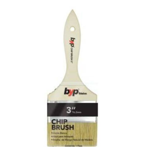 BROCHA CHIP BRUSH 3" BLANCA BYP